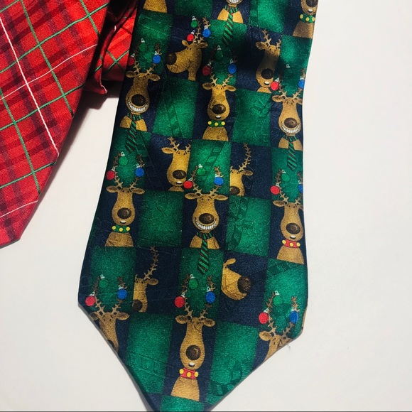 Lot of 2 Christmas neck ties - Picture 4 of 7